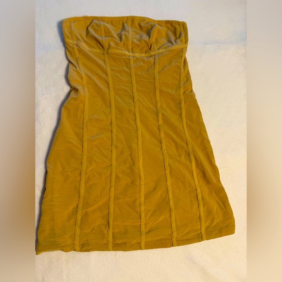 New without tags tube Urban Outfitters Tube Mini Dress. Tan. Size Medium - Picture 1 of 7